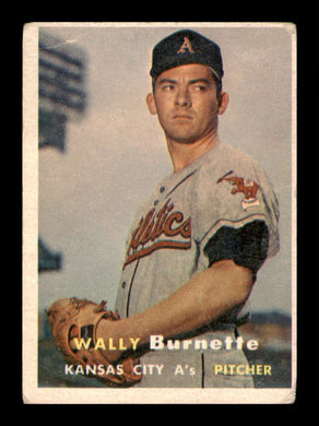 1957 Topps Wally Burnette 