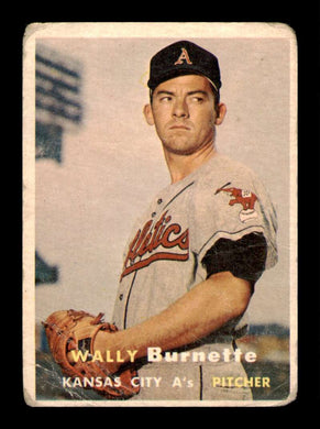 1957 Topps Wally Burnette 