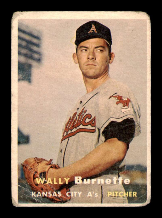 1957 Topps Wally Burnette