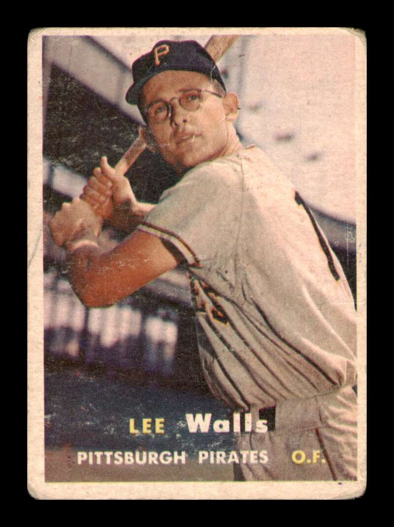 Load image into Gallery viewer, 1957 Topps Lee Walls #52 Crease Pittsburgh Pirates Image 1
