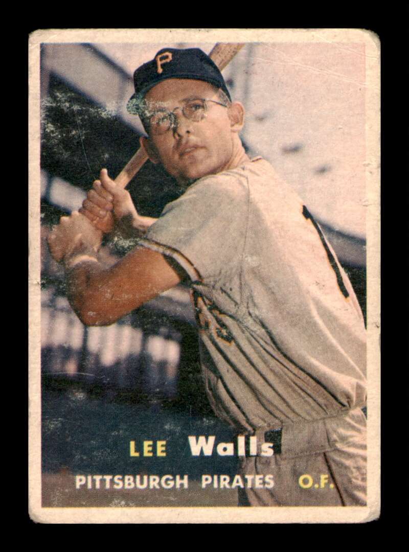 Load image into Gallery viewer, 1957 Topps Lee Walls #52 Crease Pittsburgh Pirates Image 1
