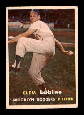 1957 Topps Clem Labine 