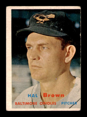 1957 Topps Hal Brown 