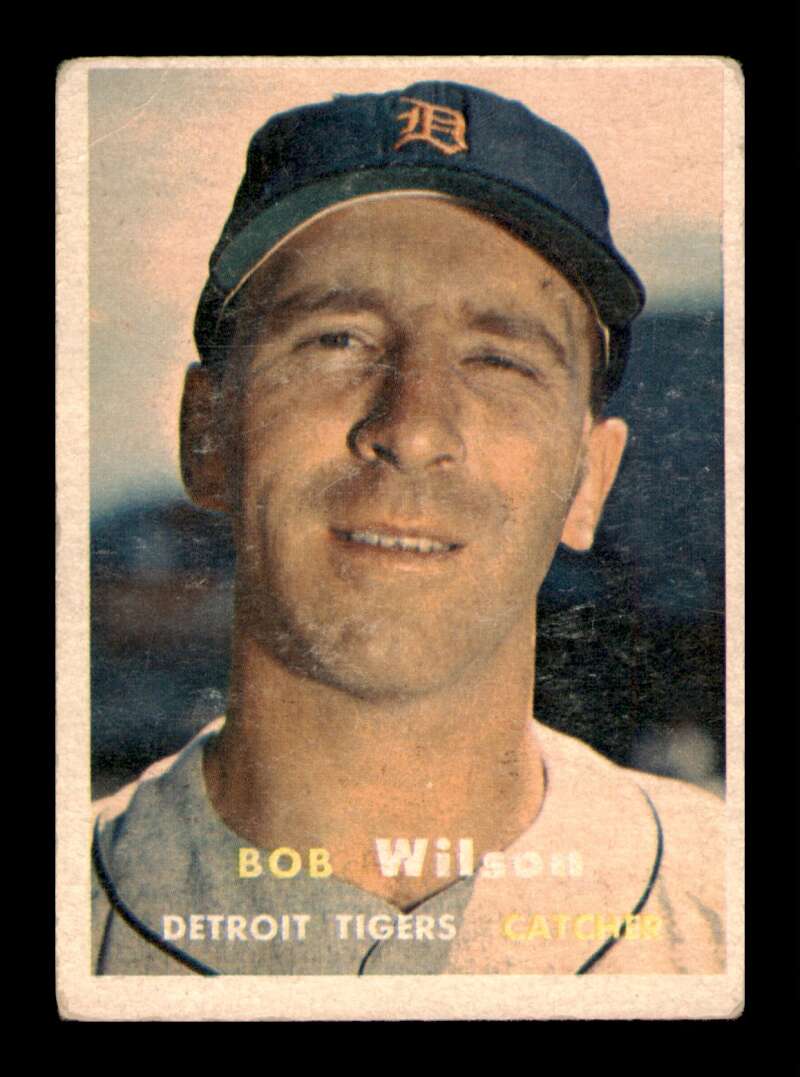 Load image into Gallery viewer, 1957 Topps Bob Wilson #19 Corner Crease Detroit Tigers Image 1
