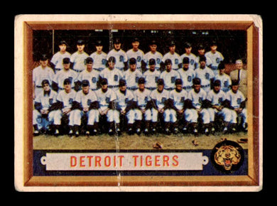 1957 Topps Detroit Tigers 