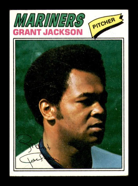 1977 Topps Grant Jackson