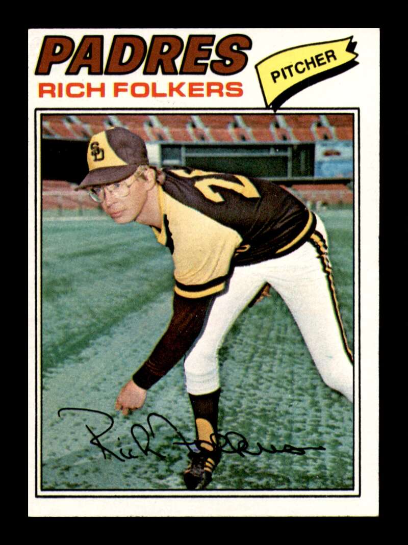 Load image into Gallery viewer, 1977 Topps Rich Folkers #372 San Diego Padres Image 1
