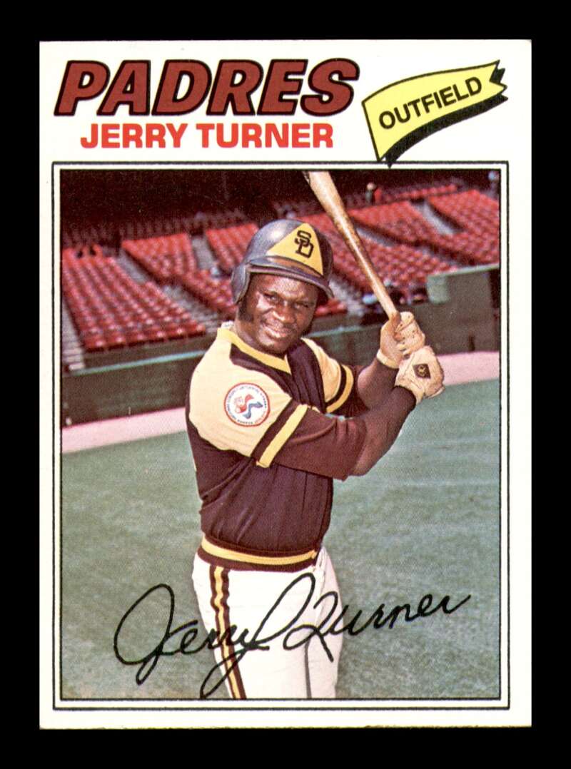 Load image into Gallery viewer, 1977 Topps Jerry Turner #447 San Diego Padres Image 1
