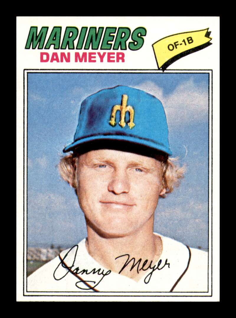 Load image into Gallery viewer, 1977 Topps Dan Meyer #527 Seattle Mariners Image 1
