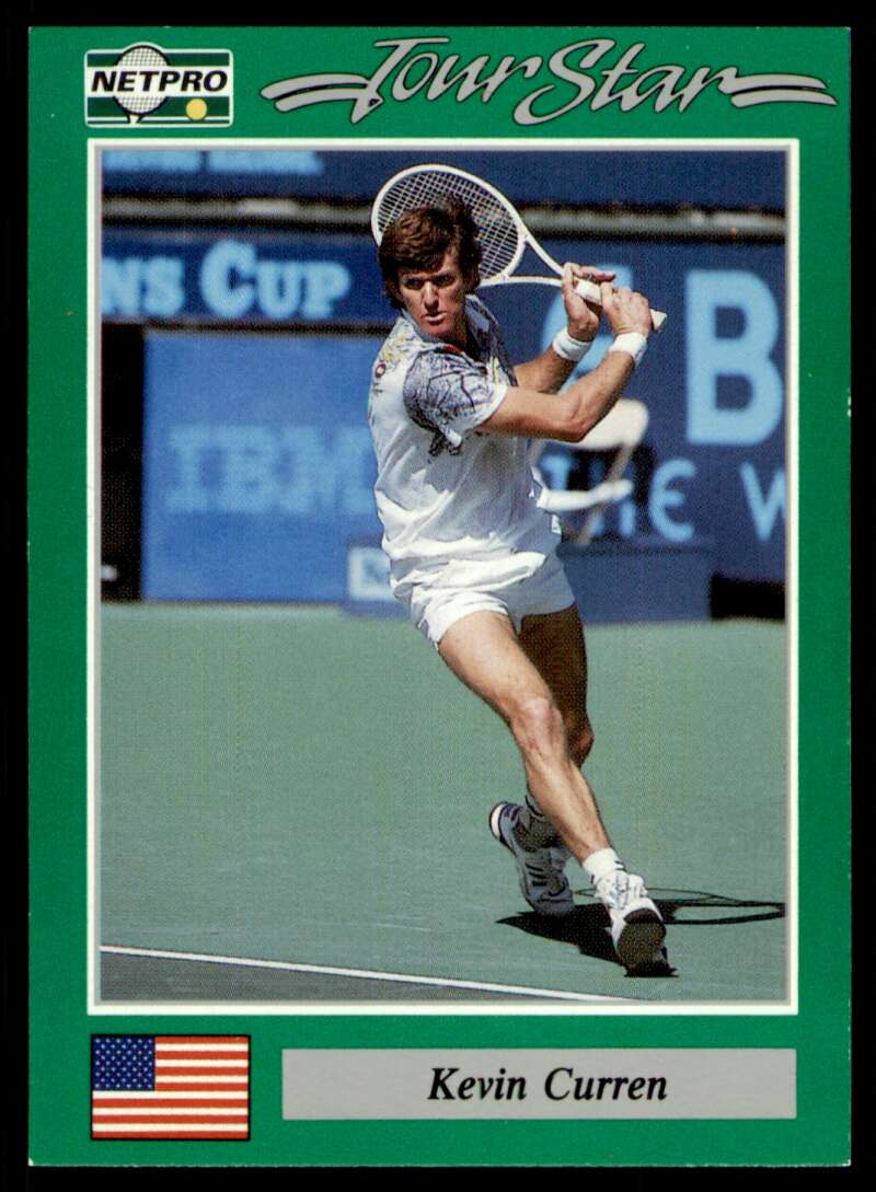 Load image into Gallery viewer, 1991 NetPro Tour Stars Kevin Curren #37 Rookie RC Set Break Image 1
