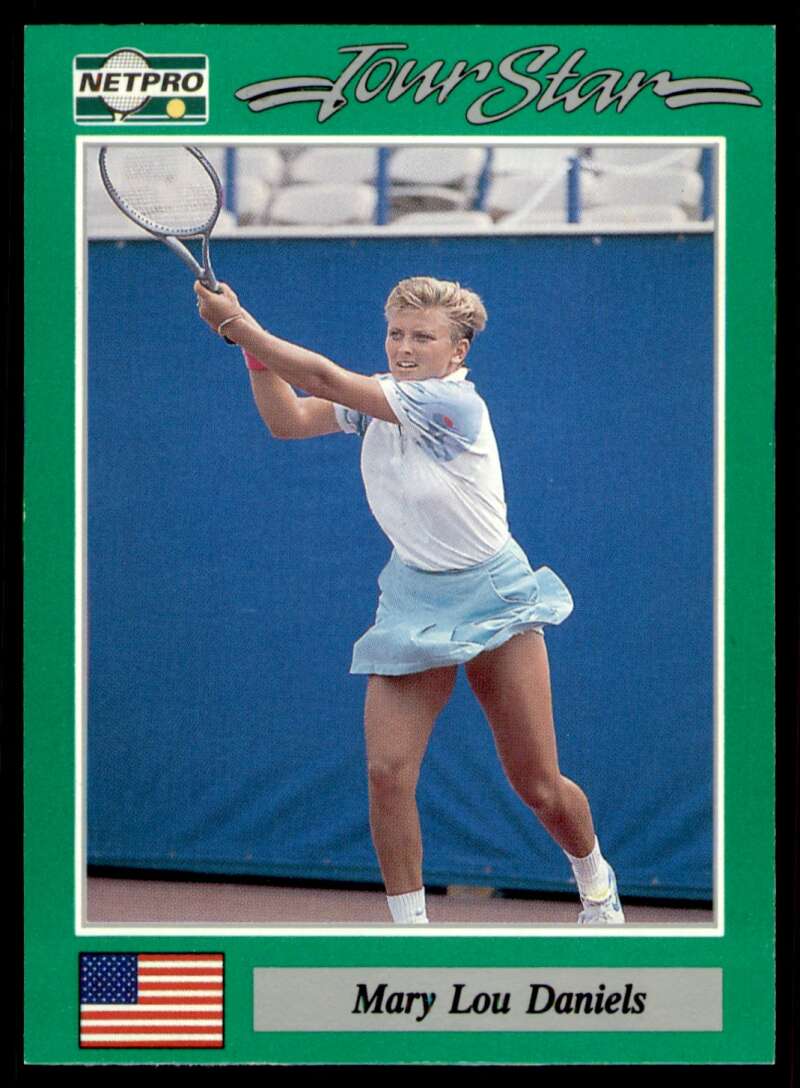 Load image into Gallery viewer, 1991 NetPro Tour Stars Mary Lou Daniels #56 Rookie RC Set Break Image 1
