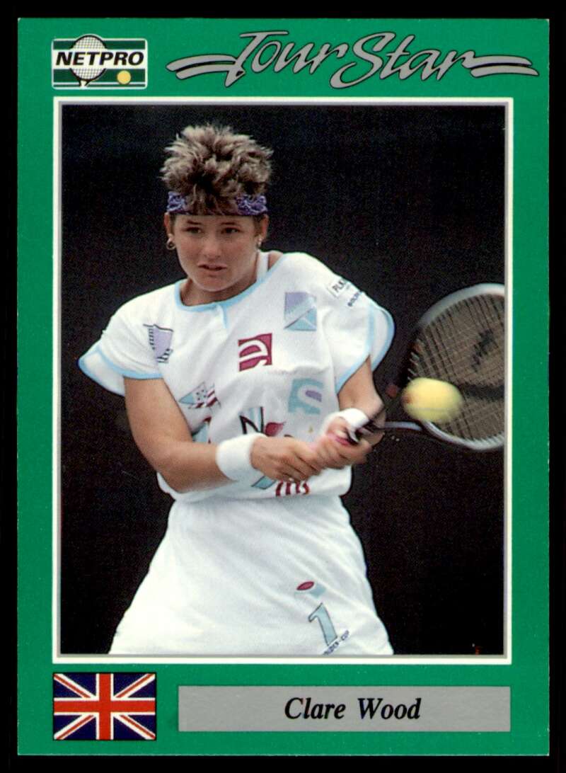 Load image into Gallery viewer, 1991 NetPro Tour Stars Clare Wood #65 Rookie RC Set Break Image 1
