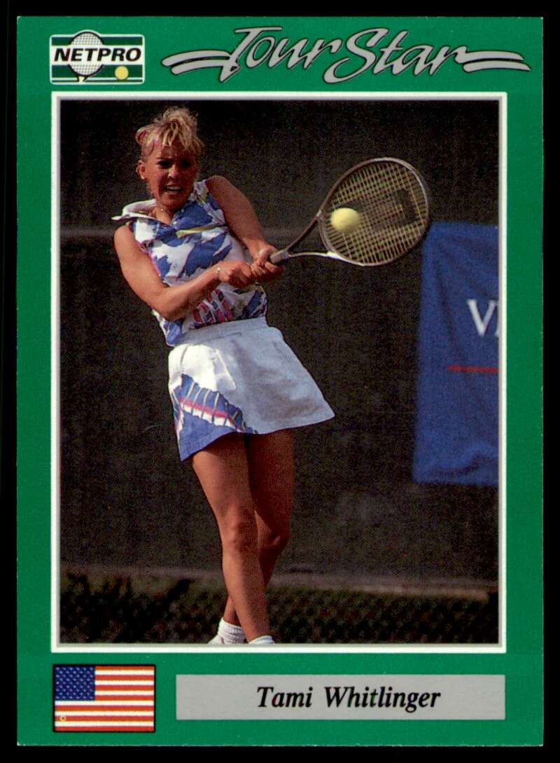 Load image into Gallery viewer, 1991 NetPro Tour Stars Tami Whitlinger #77 Rookie RC Set Break Image 1

