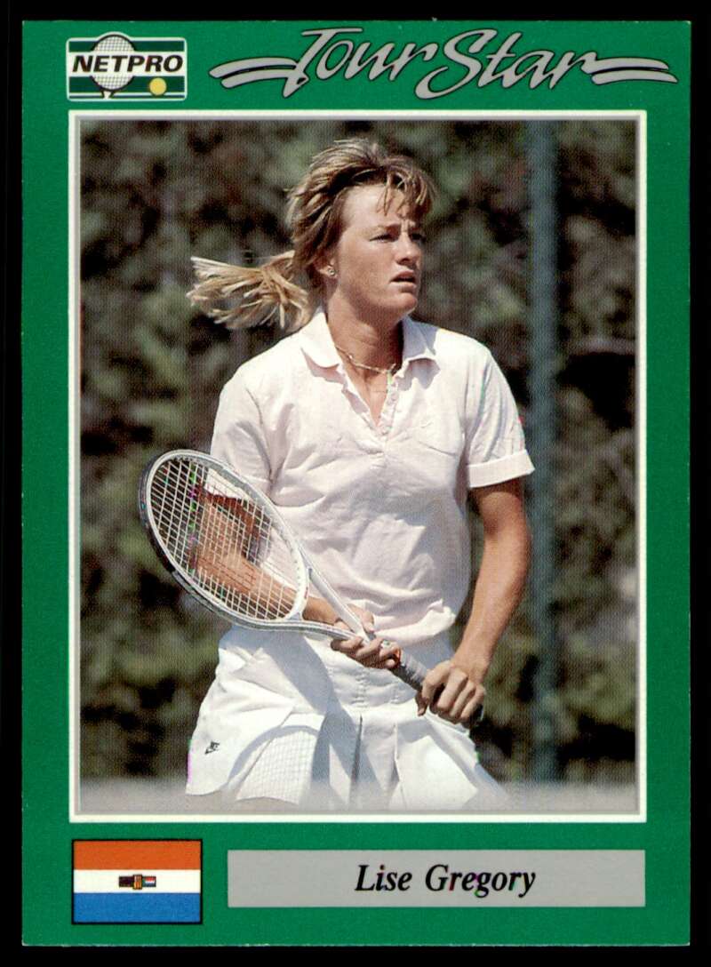 Load image into Gallery viewer, 1991 NetPro Tour Stars Lise Gregory #80 Rookie RC Set Break Image 1
