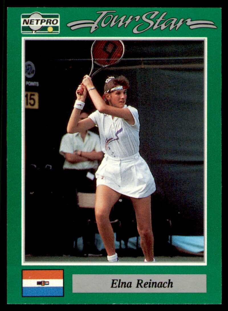 Load image into Gallery viewer, 1991 NetPro Tour Stars Elna Reinach #84 Rookie RC Set Break Image 1
