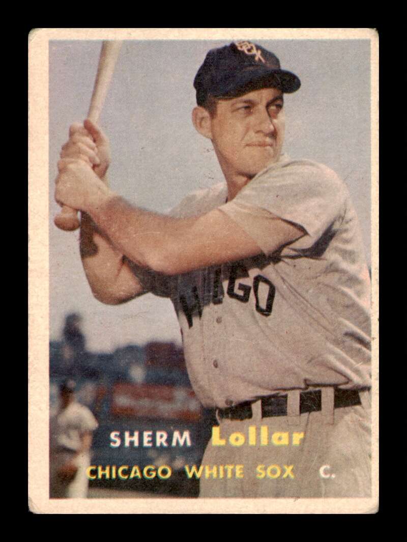 Load image into Gallery viewer, 1957 Topps Sherm Lollar #23 Chicago White Sox Image 1
