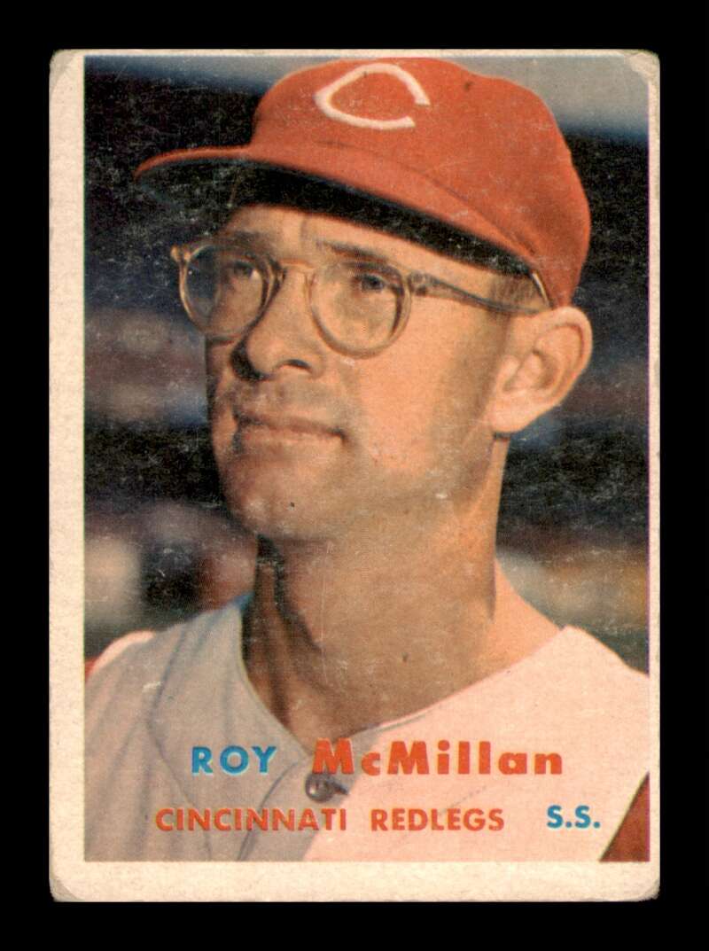 Load image into Gallery viewer, 1957 Topps Roy McMillan #69 Cincinnati Reds Image 1
