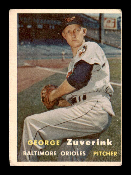 1957 Topps George Zuverink 