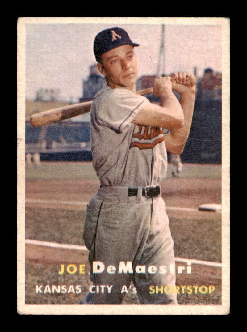 Load image into Gallery viewer, 1957 Topps Joe DeMaestri #44 Kansas City Athletics Image 1
