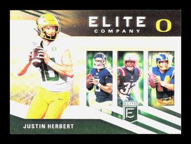 2020 Donruss Elite Company Justin Herbert 