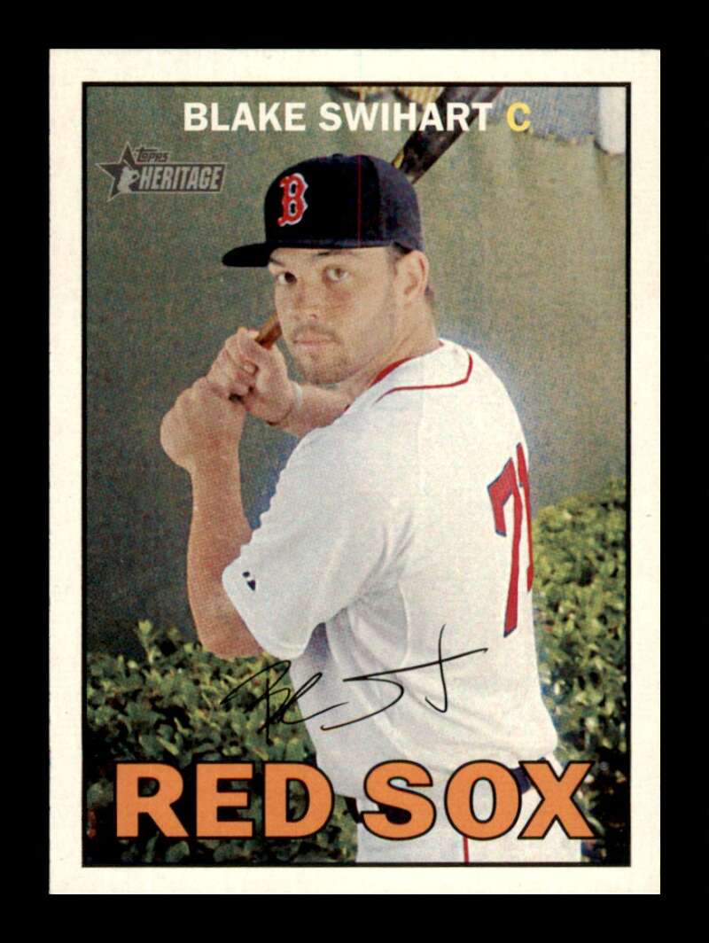 Load image into Gallery viewer, 2016 Topps Heritage Blake Swihart #96 Boston Red Sox  Image 1
