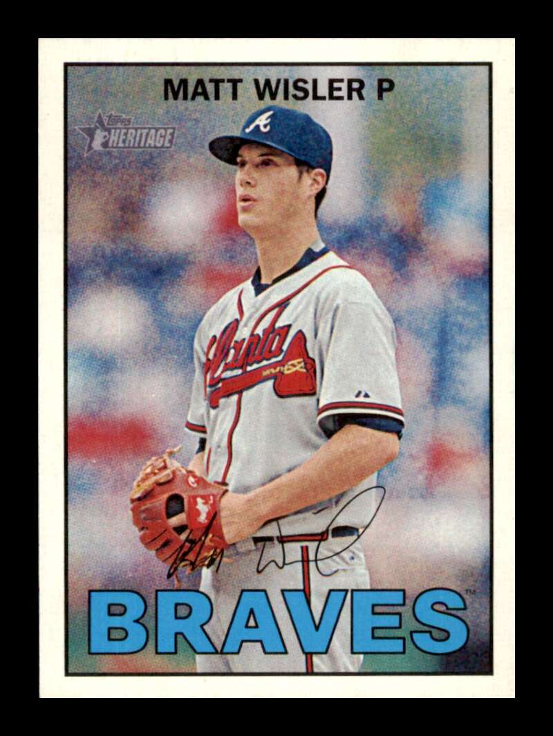 Load image into Gallery viewer, 2016 Topps Heritage Matt Wisler #98 Atlanta Braves  Image 1
