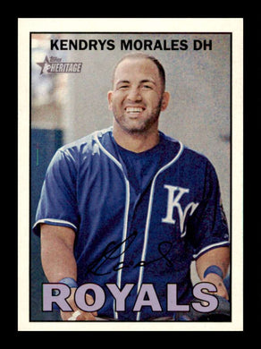 2016 Topps Heritage Kendrys Morales 