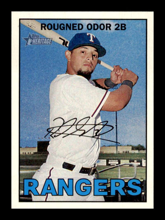 2016 Topps Heritage Rougned Odor 