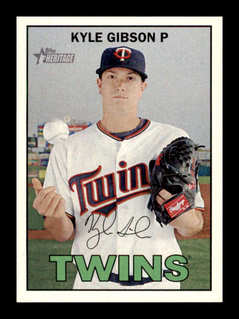 Load image into Gallery viewer, 2016 Topps Heritage Kyle Gibson #112 Minnesota Twins  Image 1
