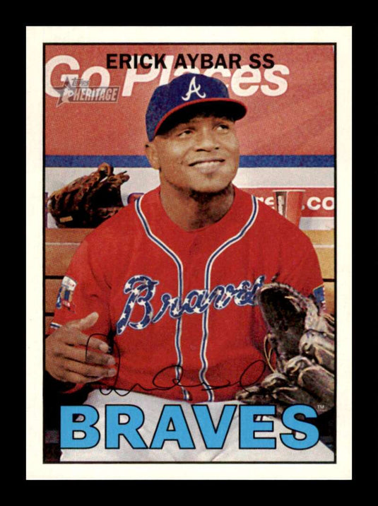 2016 Topps Heritage Erick Aybar 