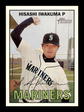 2016 Topps Heritage Hisashi Iwakuma 