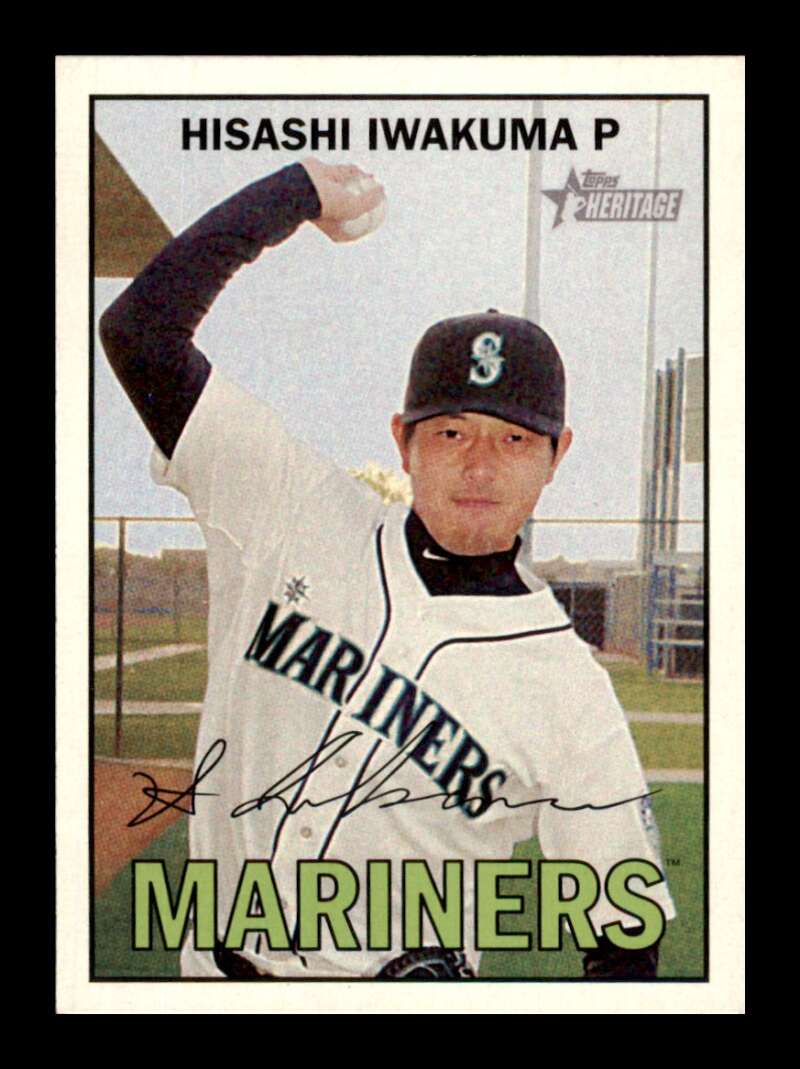 Load image into Gallery viewer, 2016 Topps Heritage Hisashi Iwakuma #115 Seattle Mariners  Image 1
