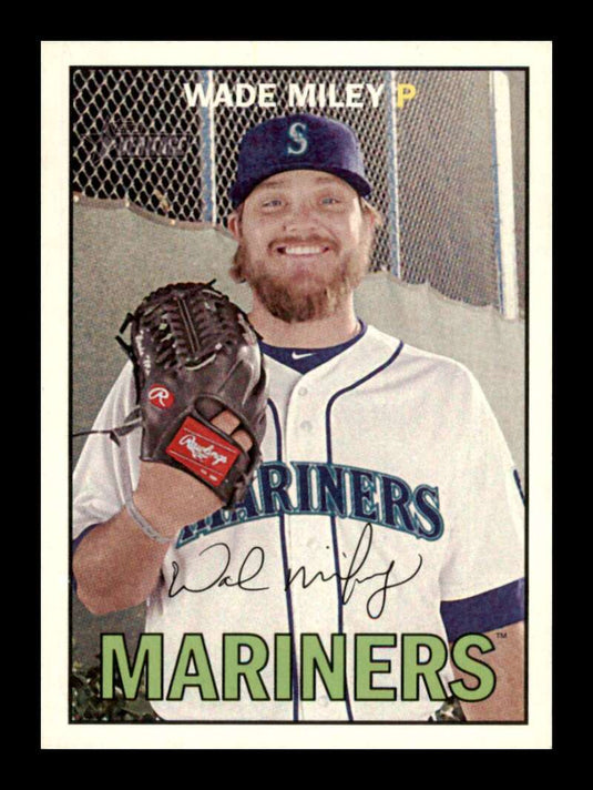 2016 Topps Heritage Wade Miley