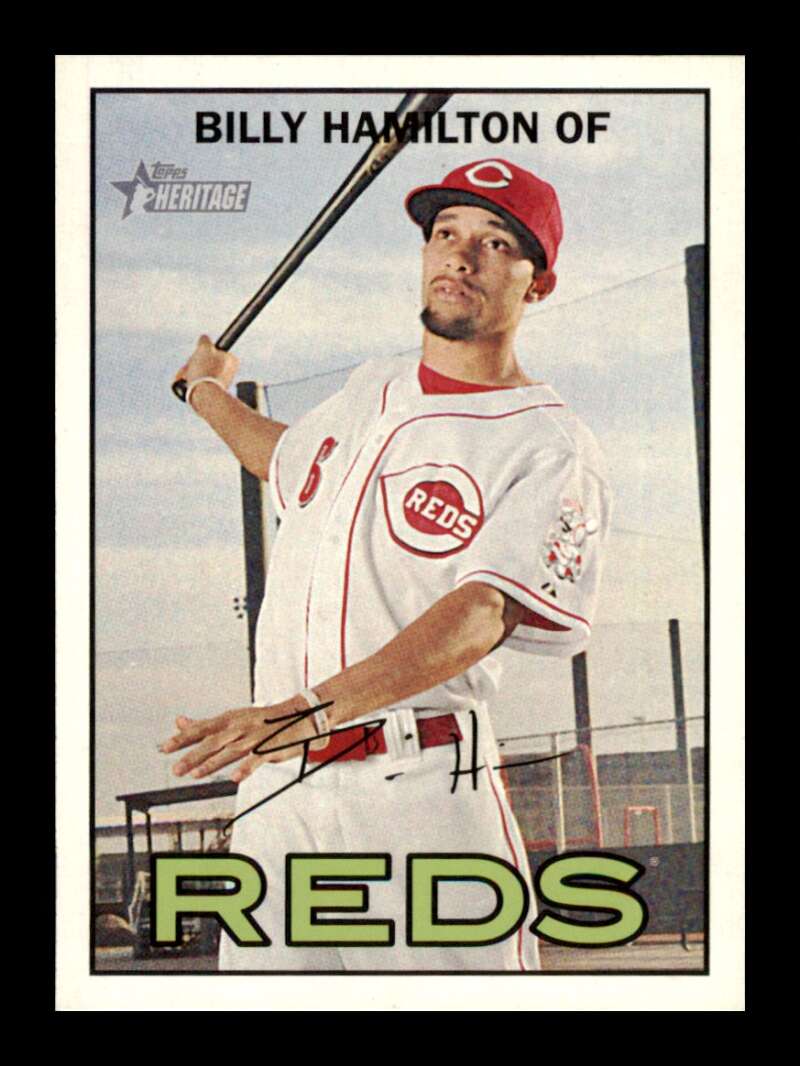 Load image into Gallery viewer, 2016 Topps Heritage Billy Hamilton #120 Cincinnati Reds  Image 1
