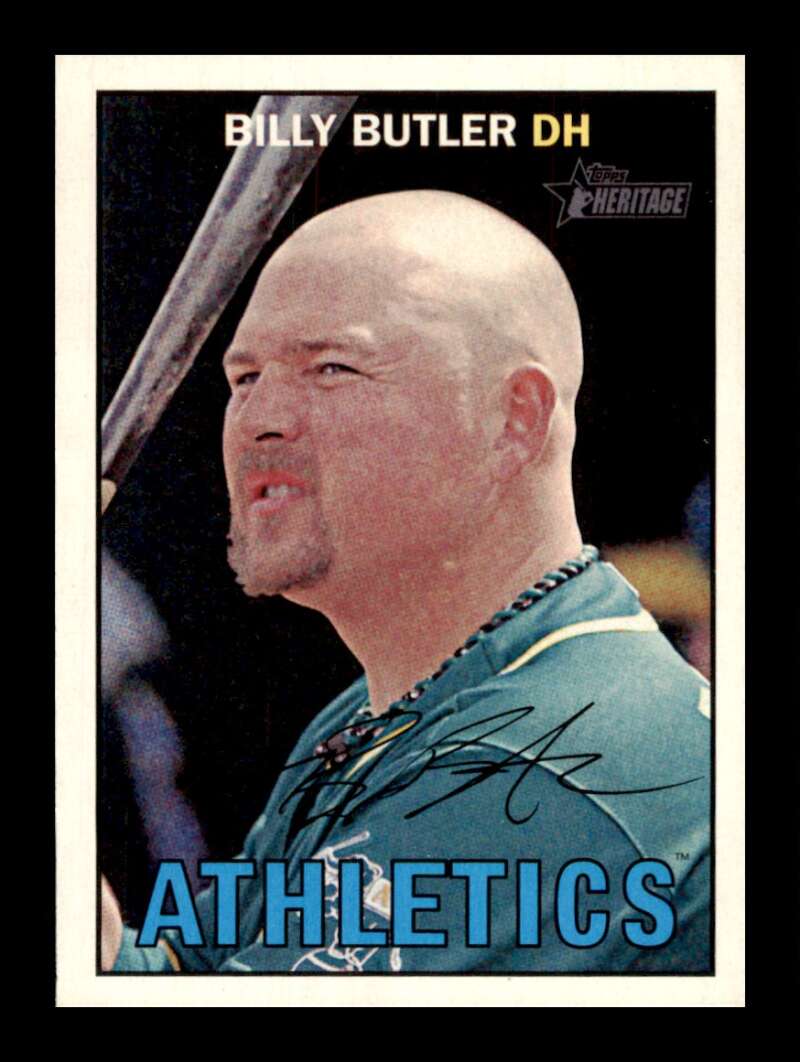 Load image into Gallery viewer, 2016 Topps Heritage Billy Butler #123 Oakland Athletics  Image 1
