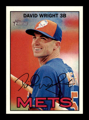 2016 Topps Heritage David Wright 