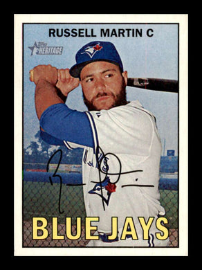 2016 Topps Heritage Russell Martin 