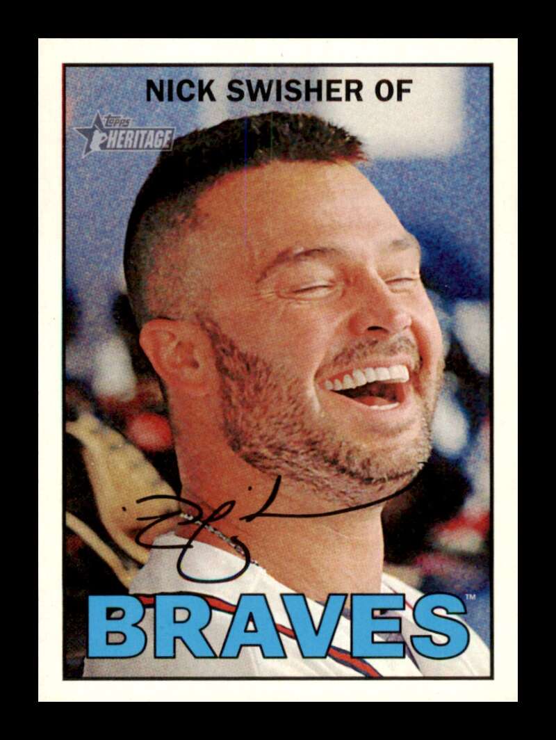 Load image into Gallery viewer, 2016 Topps Heritage Nick Swisher #135 Atlanta Braves  Image 1
