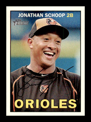 2016 Topps Heritage Jonathan Schoop 