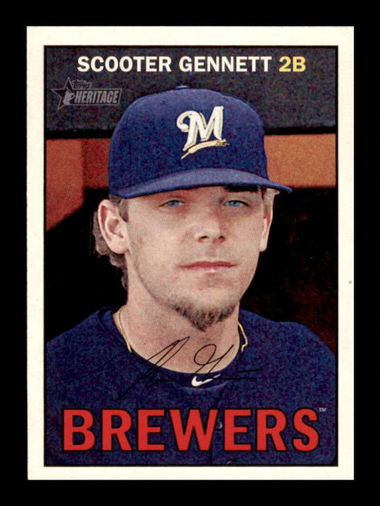 2016 Topps Heritage Scooter Gennett