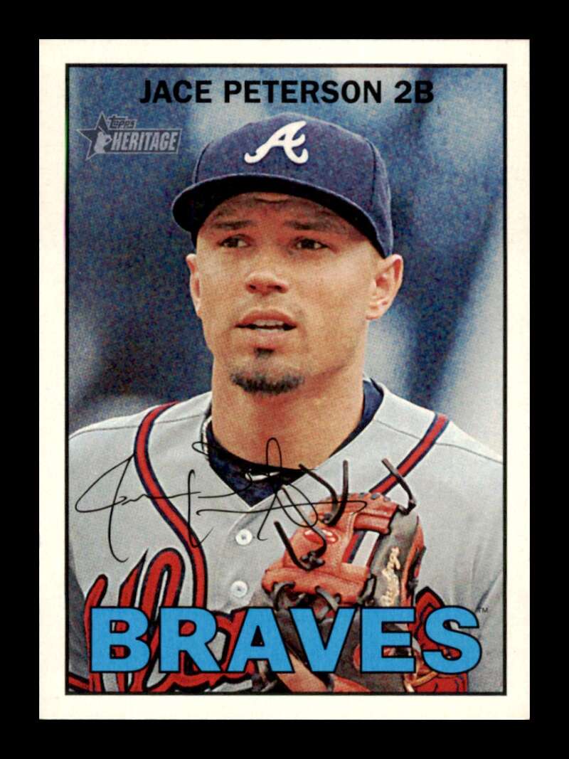 Load image into Gallery viewer, 2016 Topps Heritage Jace Peterson #147 Atlanta Braves  Image 1
