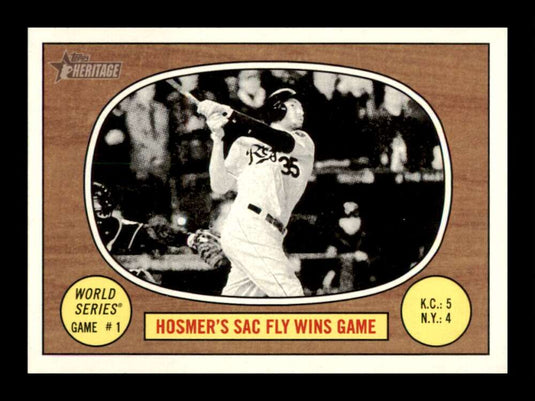 2016 Topps Heritage Hosmer's Sac Fly Wins Game 