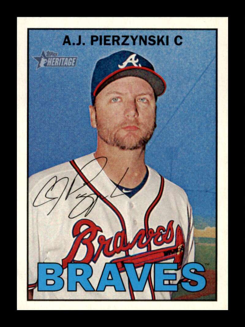 Load image into Gallery viewer, 2016 Topps Heritage A.J. Pierzynski #193 Atlanta Braves  Image 1
