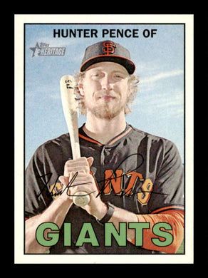 2016 Topps Heritage Hunter Pence 