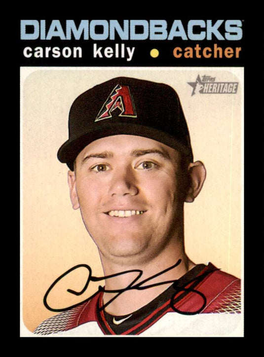 2020 Topps Heritage Carson Kelly