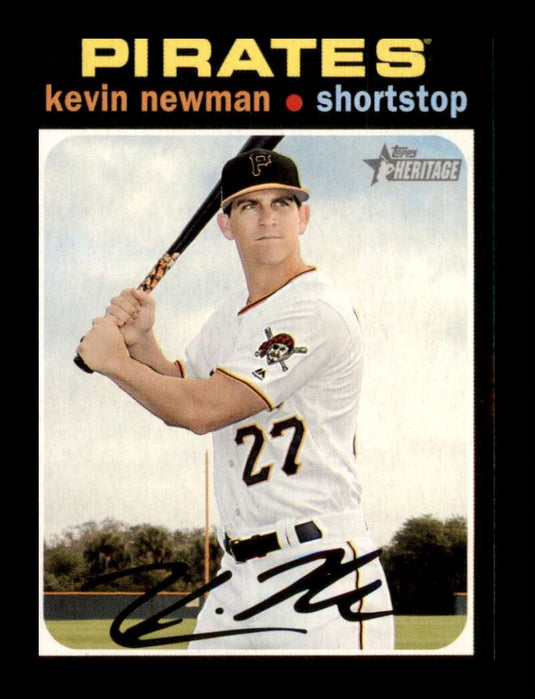 2020 Topps Heritage Kevin Newman