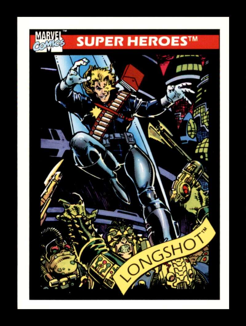 Load image into Gallery viewer, 1990 Impel Marvel Universe Longshot #45  Image 1
