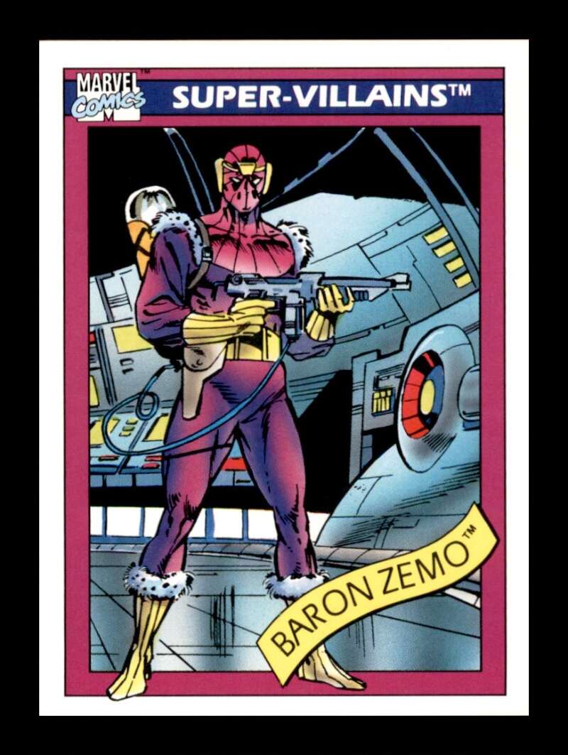 Load image into Gallery viewer, 1990 Impel Marvel Universe Baron Zemo #53  Image 1
