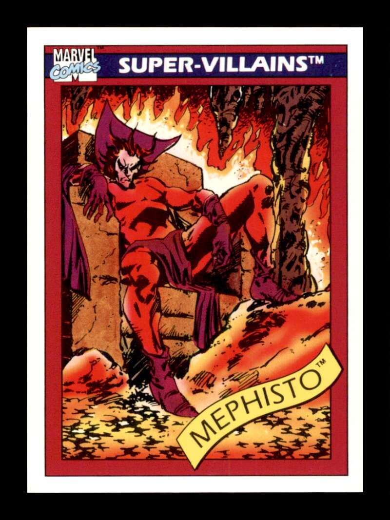 Load image into Gallery viewer, 1990 Impel Marvel Universe Mephisto #78  Image 1
