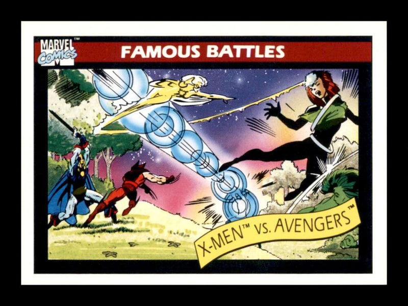 Load image into Gallery viewer, 1990 Impel Marvel Universe X-Men vs The Avengers #99  Image 1
